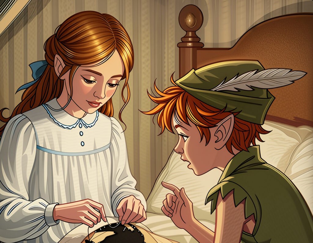 Peter Pan and the Magical Shadow