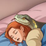 This Woman Slept with Her Pet Python Every Night