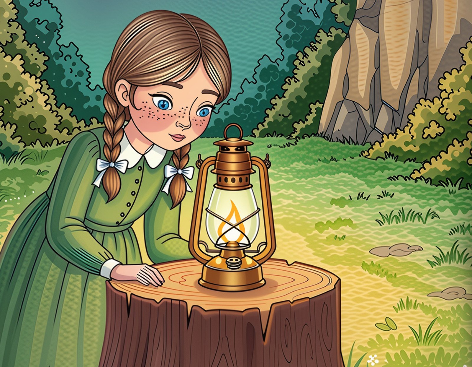 Annie and the Giant of the Woods