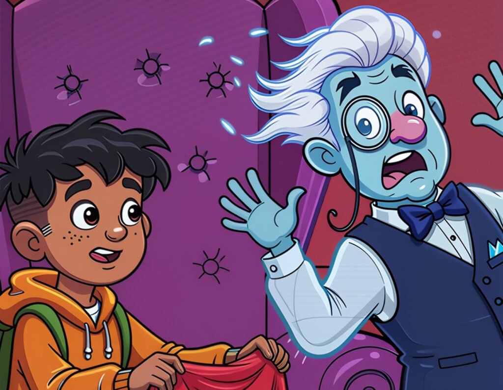 The Ghost with the Glazed-Ice Sneeze