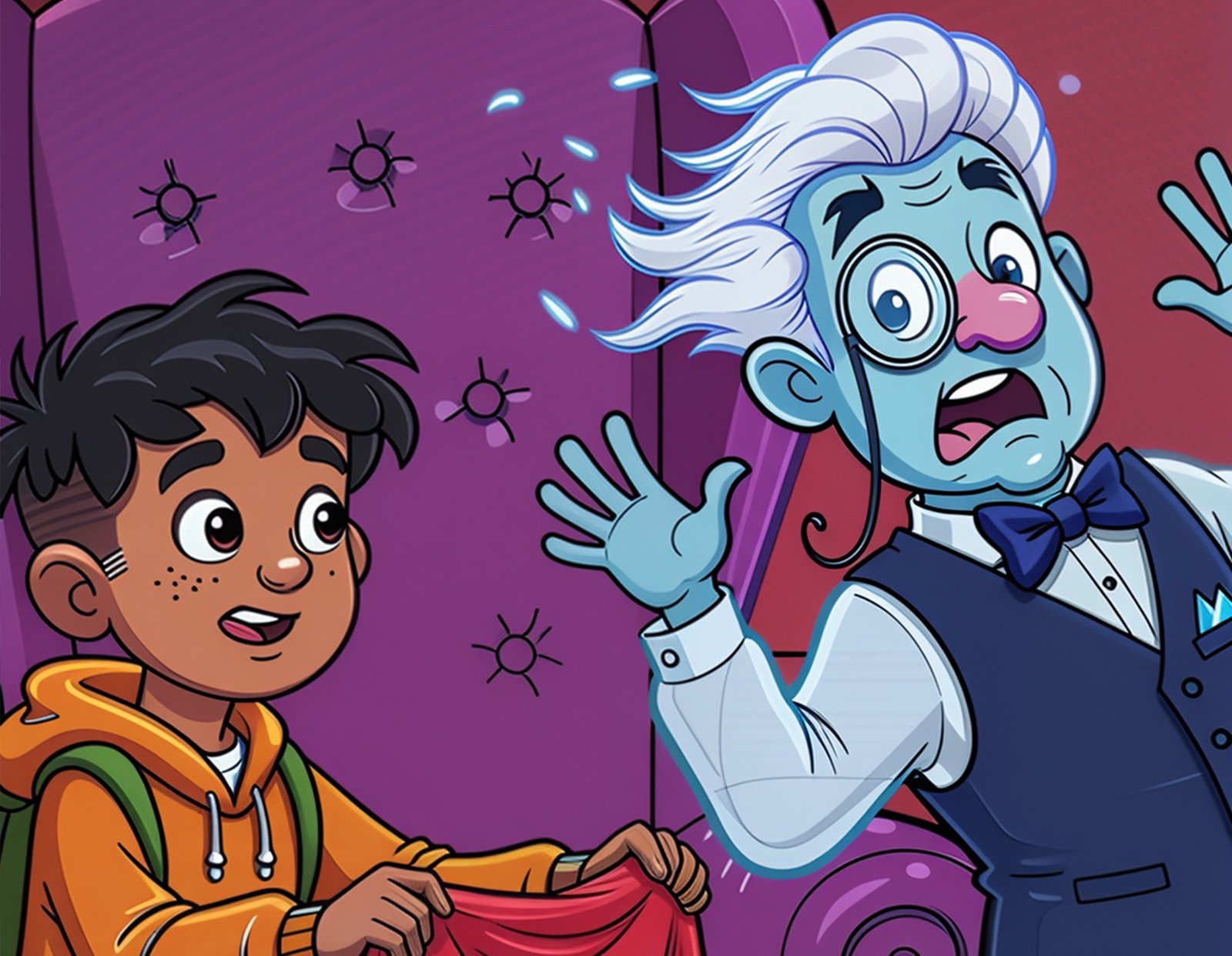 The Ghost with the Glazed-Ice Sneeze