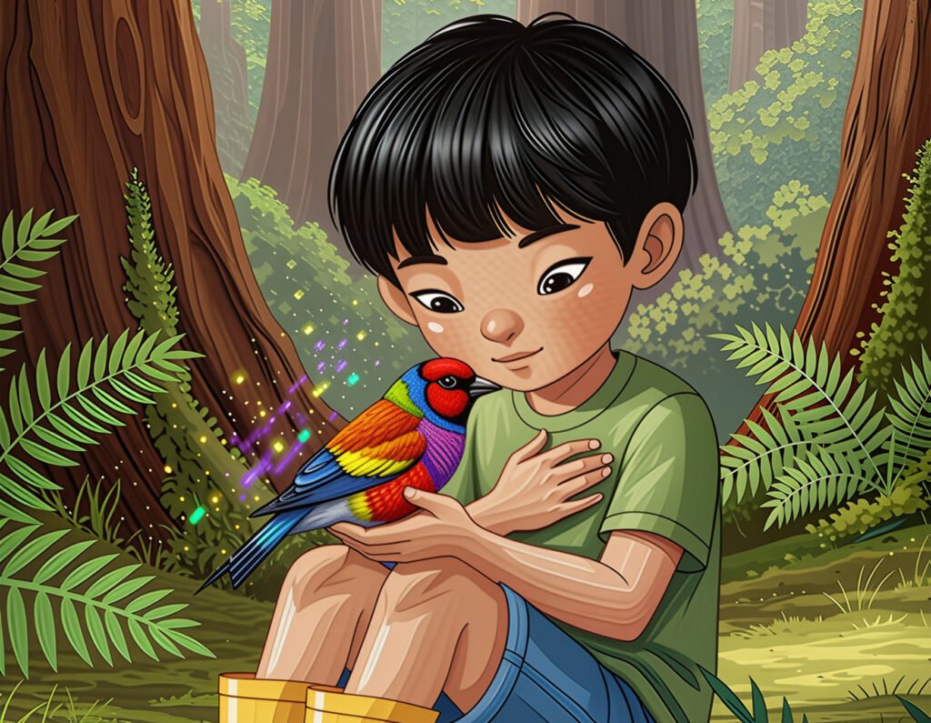 Timo and the Rainbow Wing