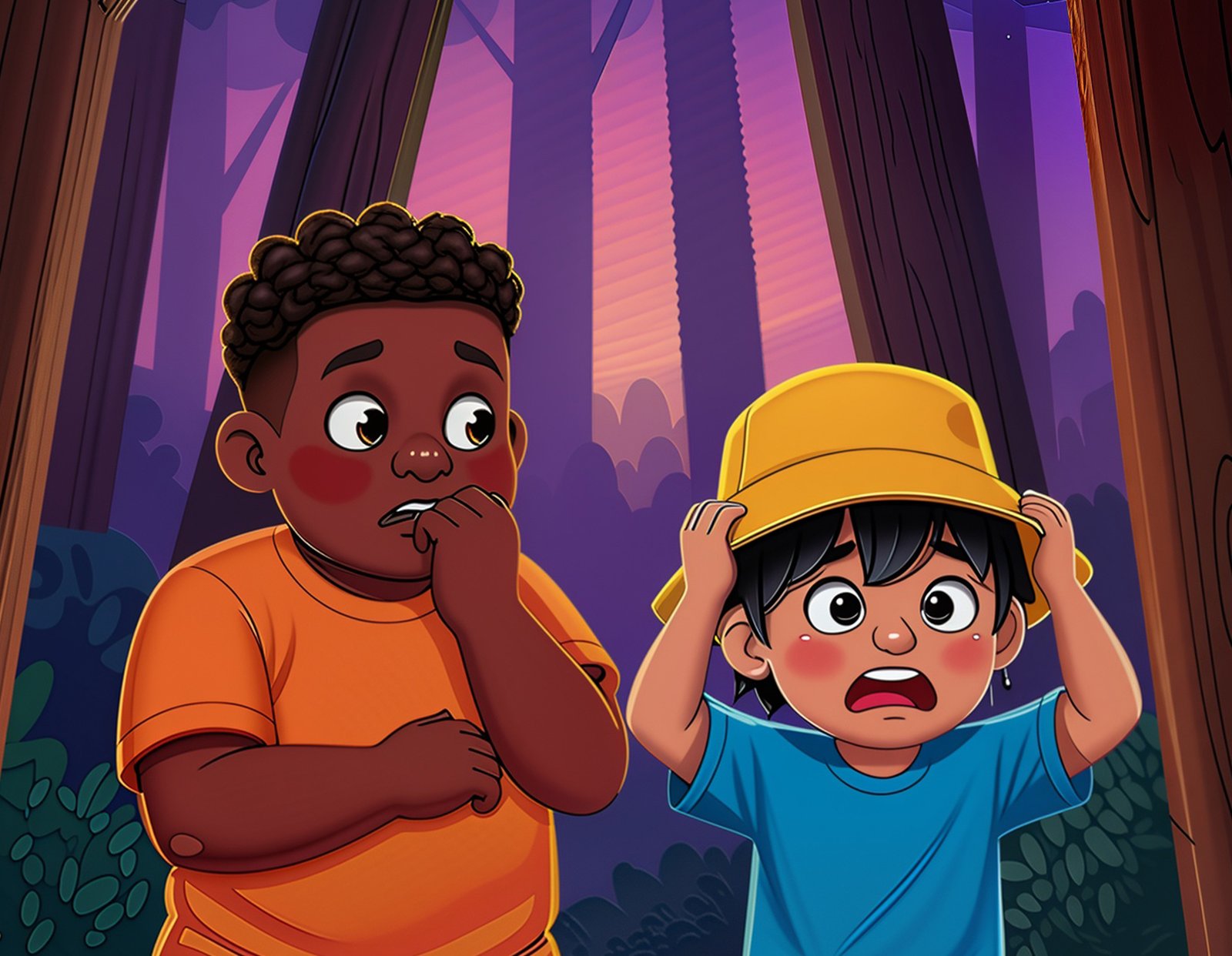 The Brave Explorers of Whispering Woods