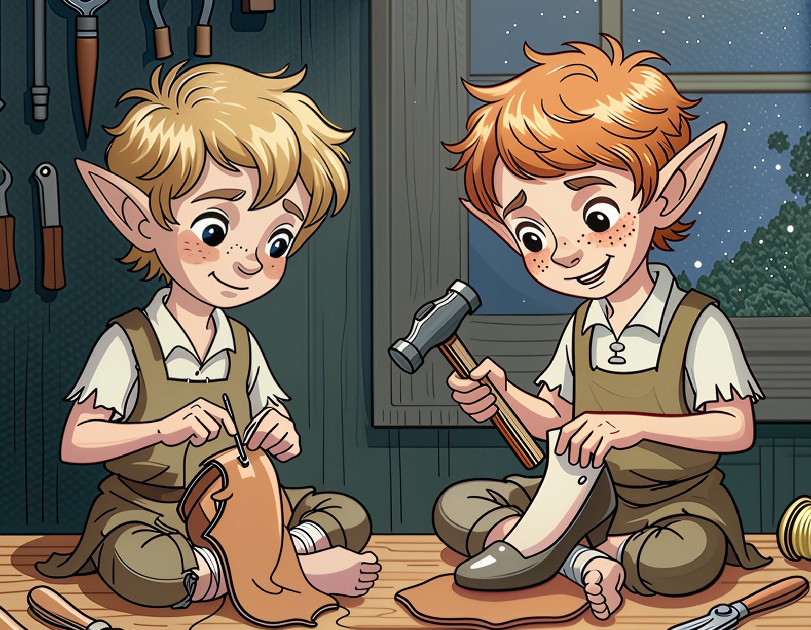 The Shoemaker’s Secret Helpers