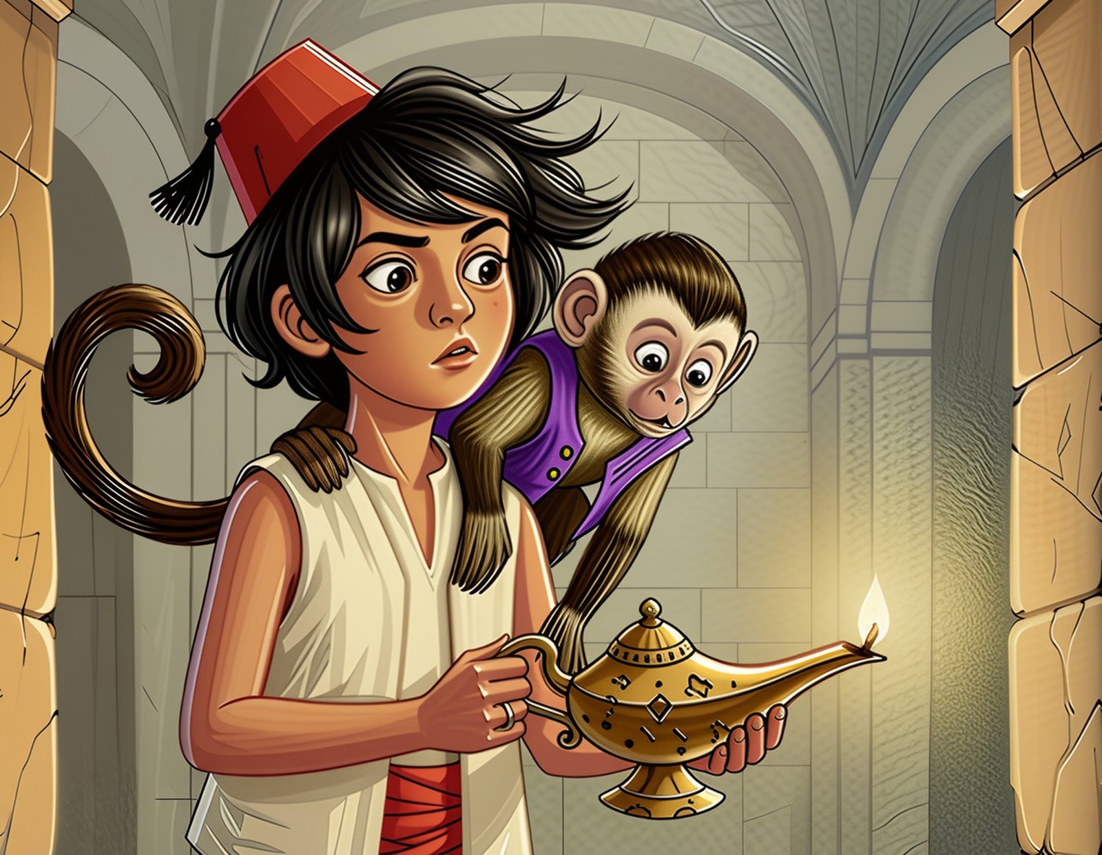 Aladdin and the Cave of Wonders