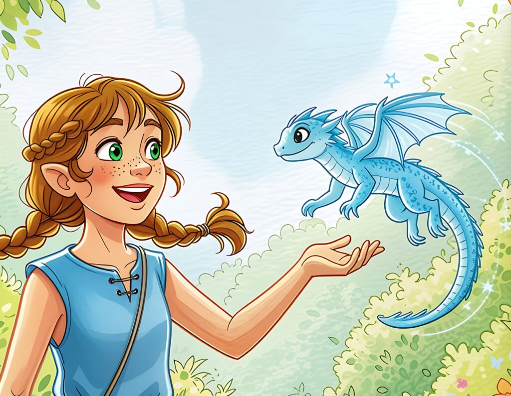 The Little Dragon Who Brought the Rain