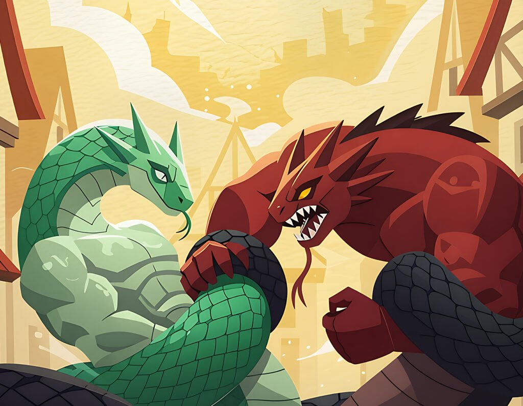 Naga and the Emerald Guardian