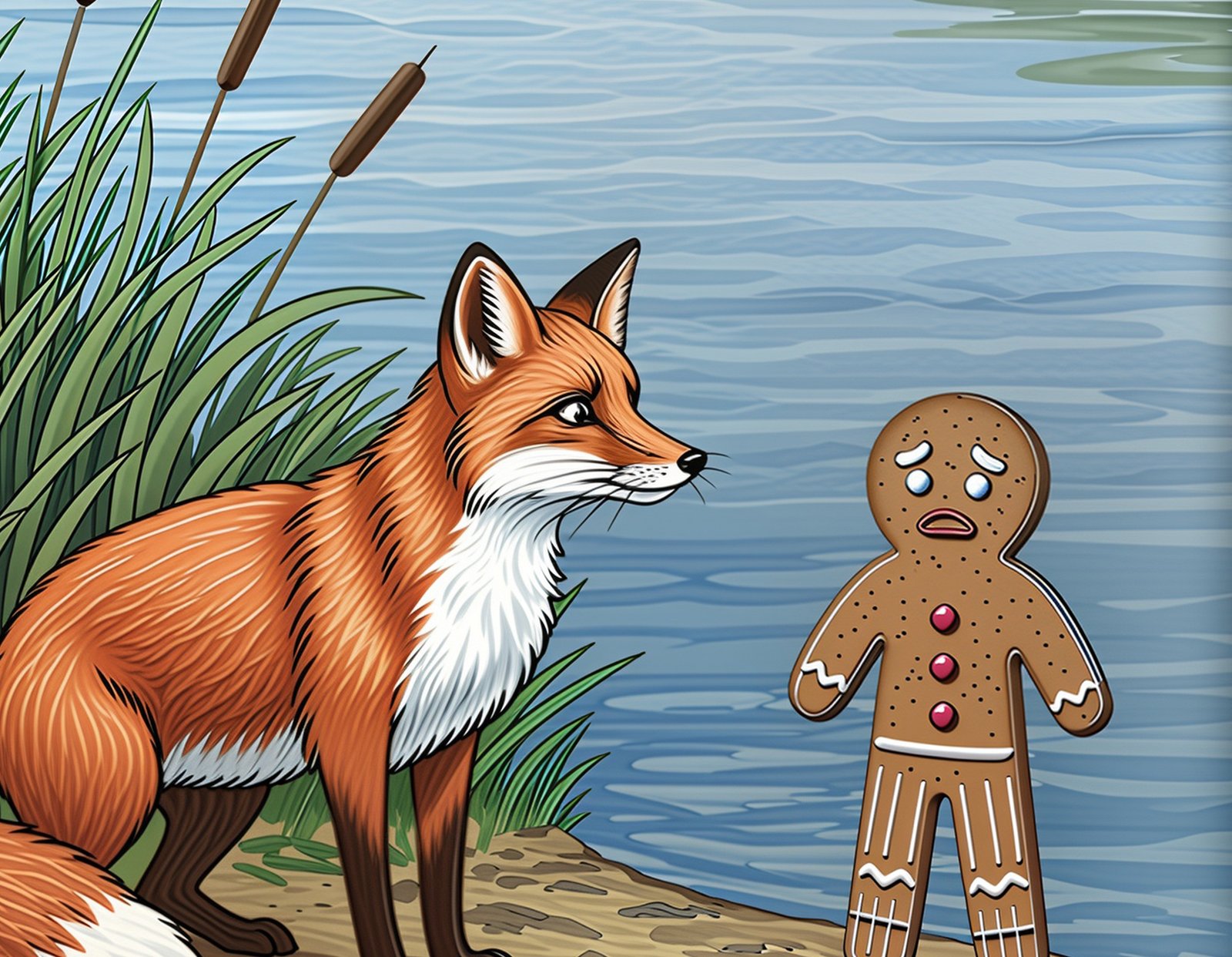 The Gingerbread Man Who Ran Too Fast