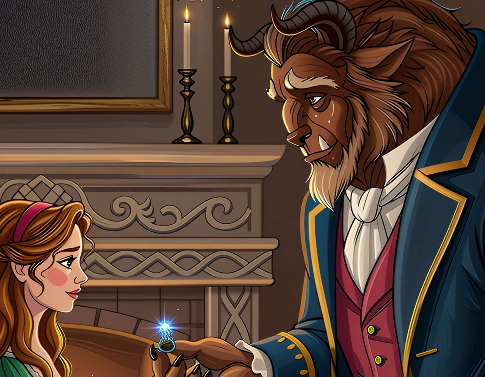 Beauty and the Scarlet Rose