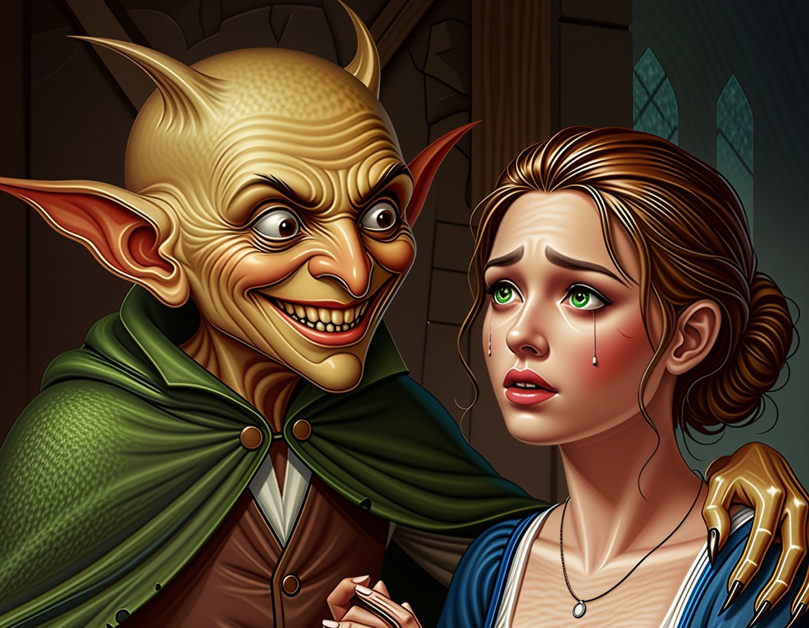 Elara and the Spinner of Straw